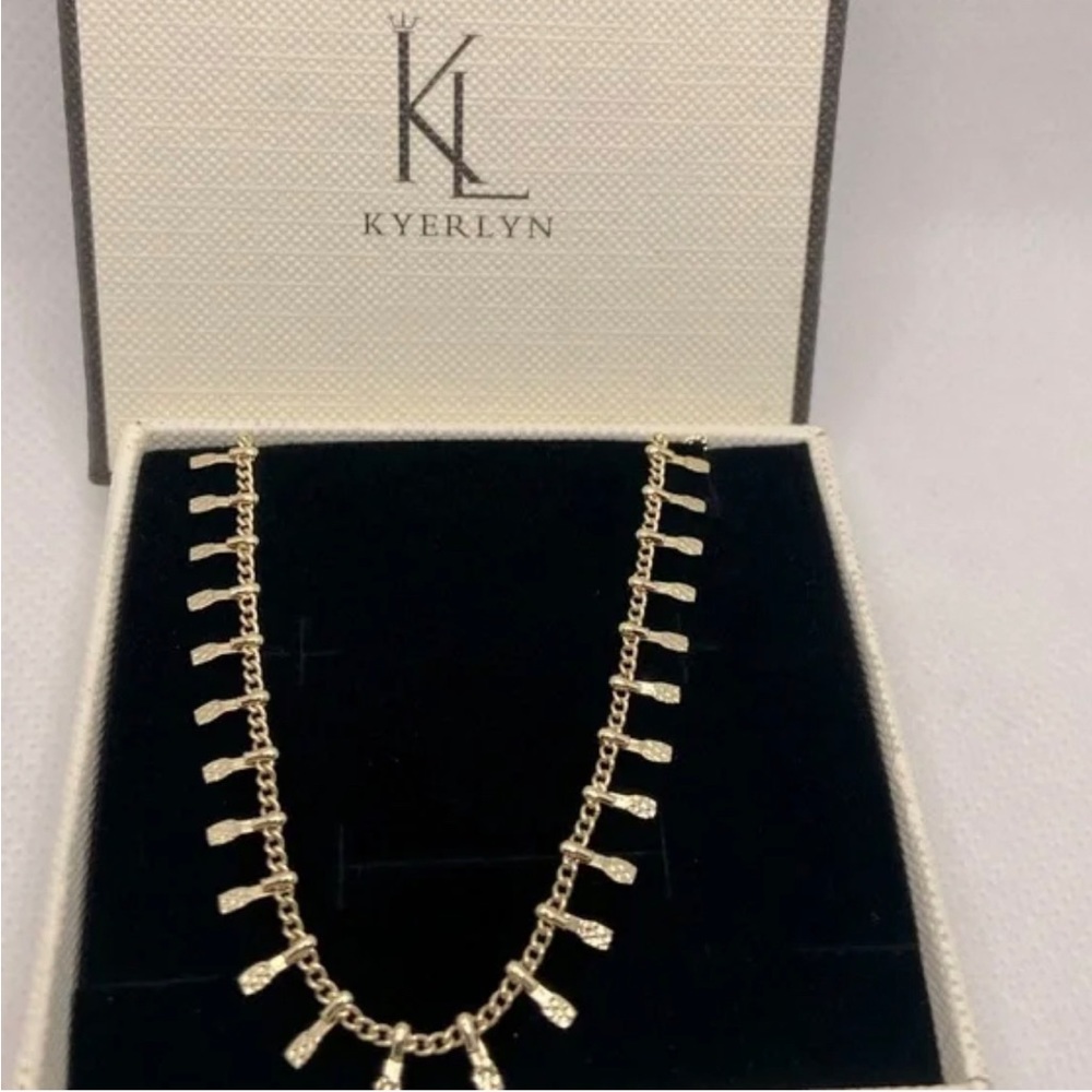 Kyerlyn Dainty Tassel Necklace